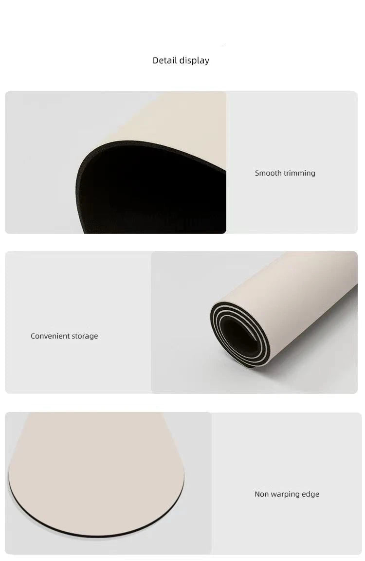 Super Absorbent Bathroom Mat Non-Slip Diatom Mud Toilet Pad