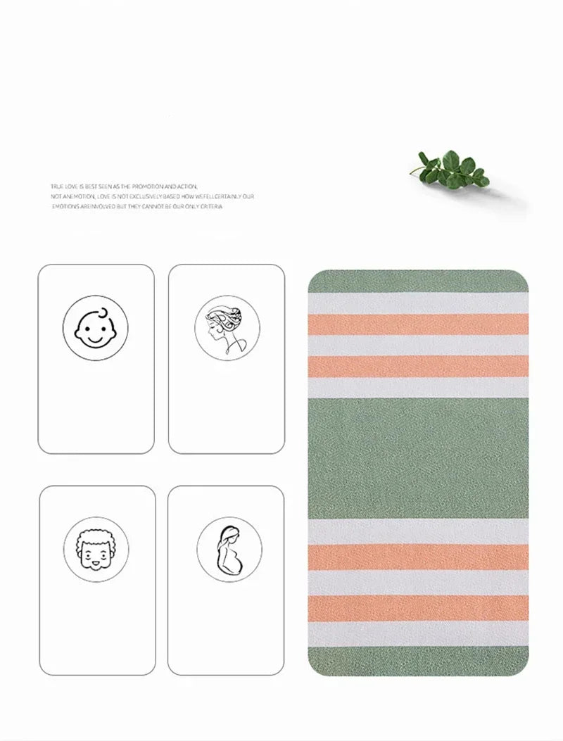 Soft 100% Cotton Coarse Cloth Bed Sheet Thick Sleep Naked Single Double Bedsheet