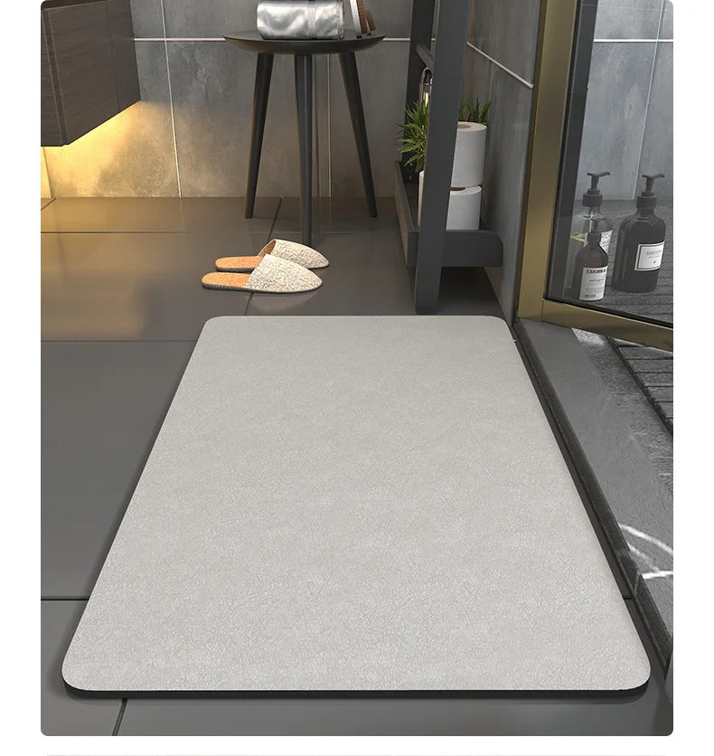 Bathroom Mats Diatomaceous Soft Mats Bathroom Quick Dry Water-absorbing Mats