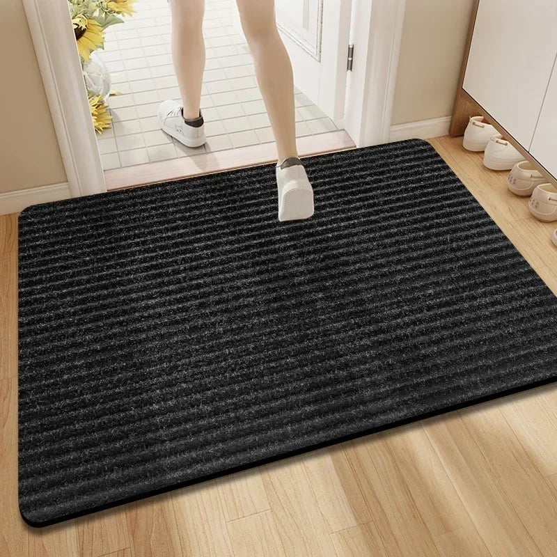 Large Extra Long Thin Door Mat Waterproof Floor Mat with Non Slip Backing