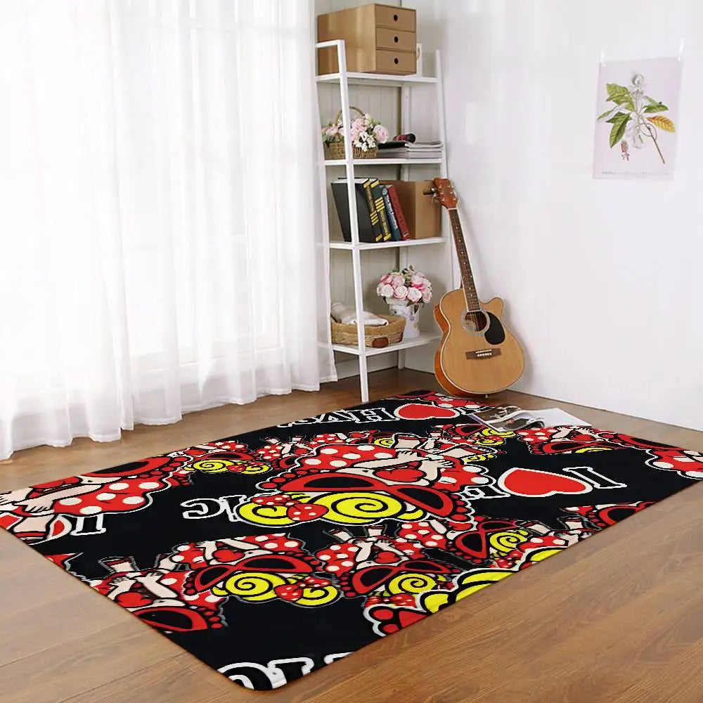 Fashion H-Hysteric Mini Floor Mat Bathroom Absorbent Mat Simple Door