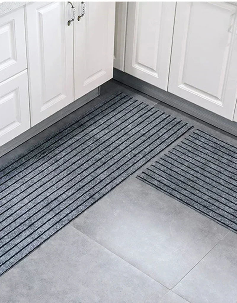 Large Extra Long Thin Door Mat Waterproof Floor Mat with Non Slip Backing
