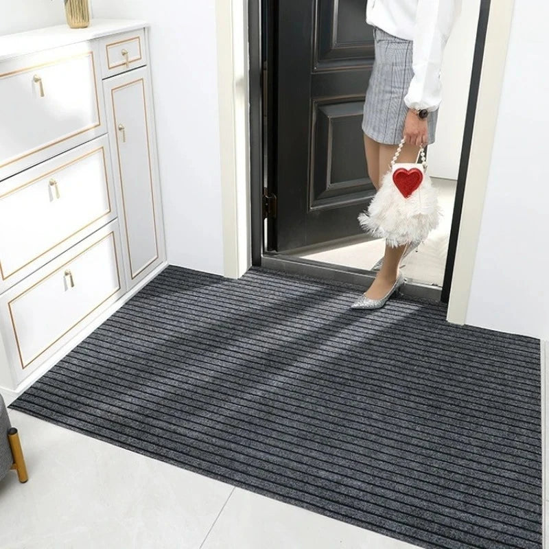 Large Extra Long Thin Door Mat Waterproof Floor Mat with Non Slip Backing