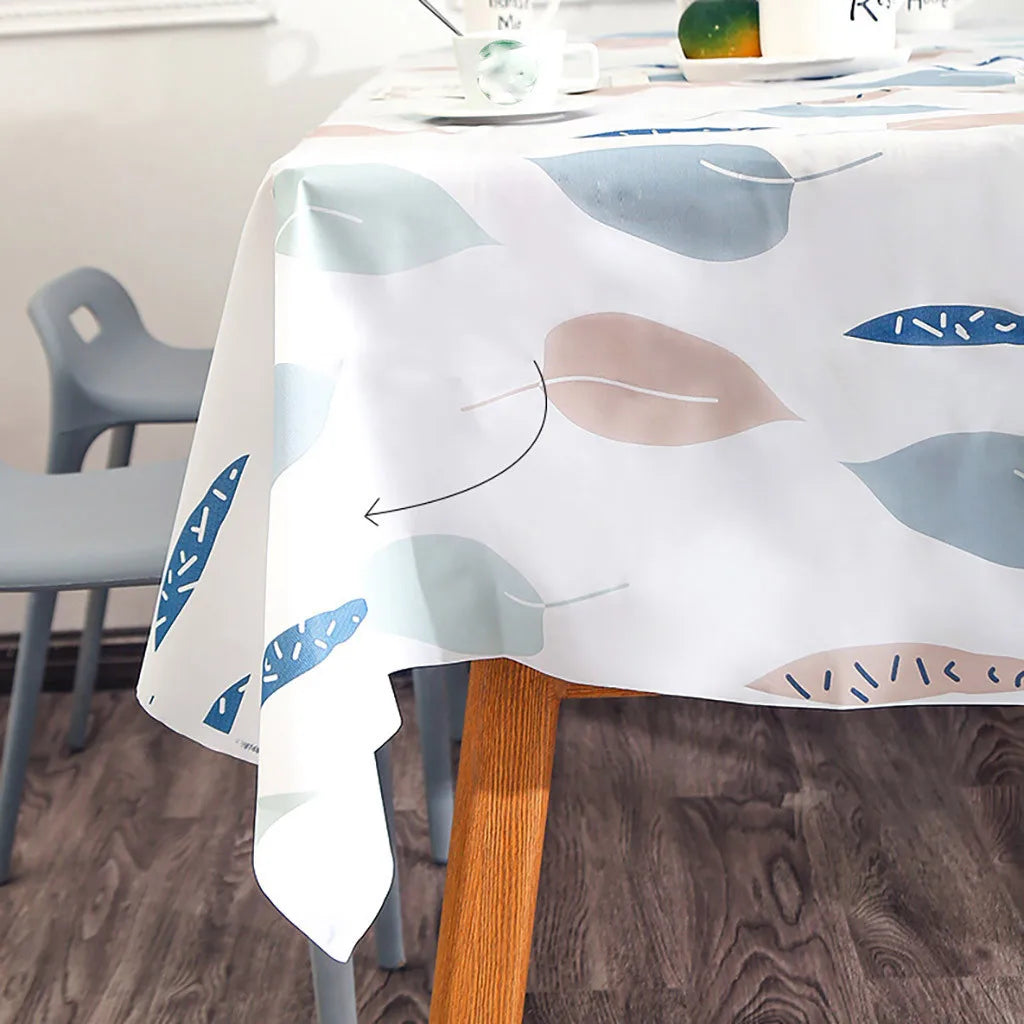 Non-Ironing Waterproof And Oil-Proof Non-Washing Tablecloth Tablecloth