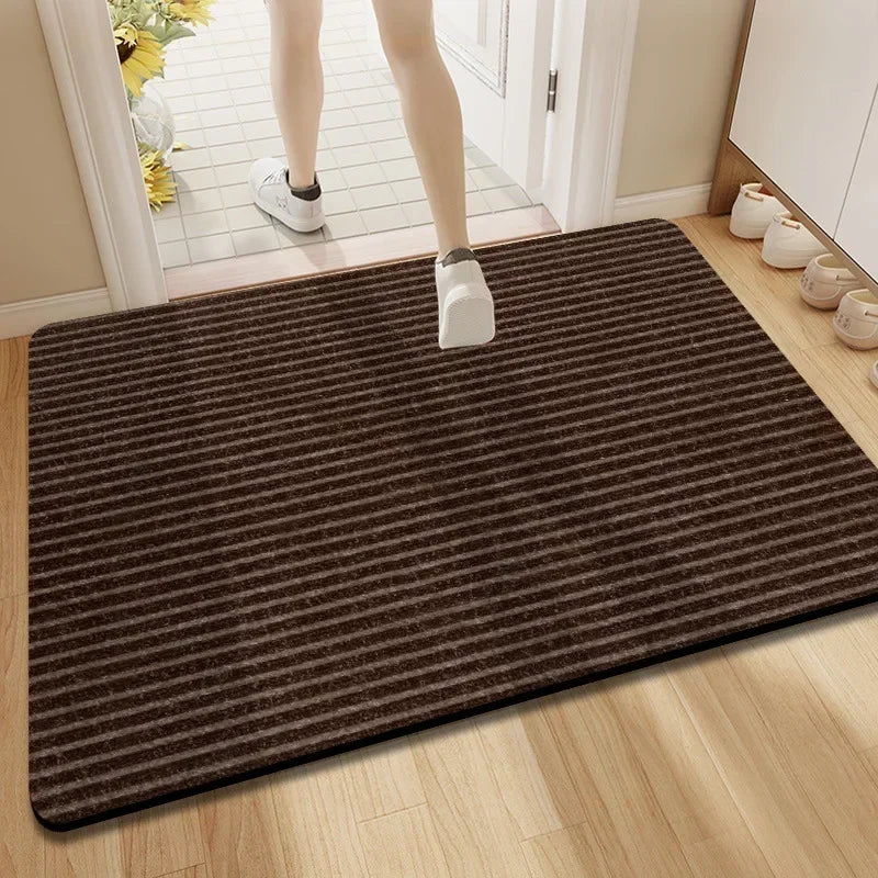 Large Extra Long Thin Door Mat Waterproof Floor Mat with Non Slip Backing