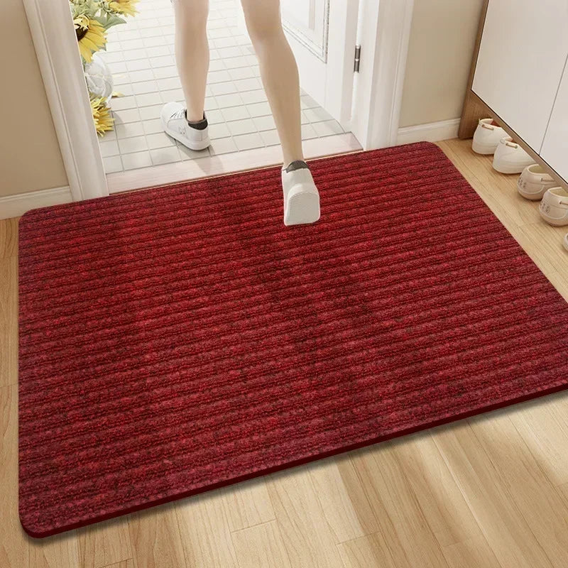 Large Extra Long Thin Door Mat Waterproof Floor Mat with Non Slip Backing