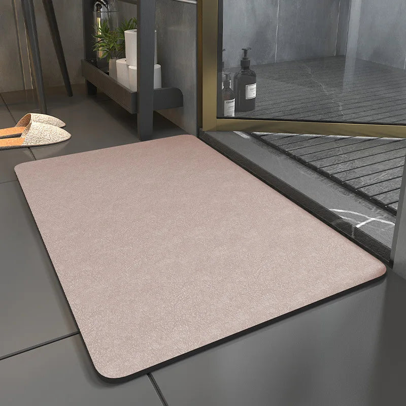 Bathroom Mats Diatomaceous Soft Mats Bathroom Quick Dry Water-absorbing Mats