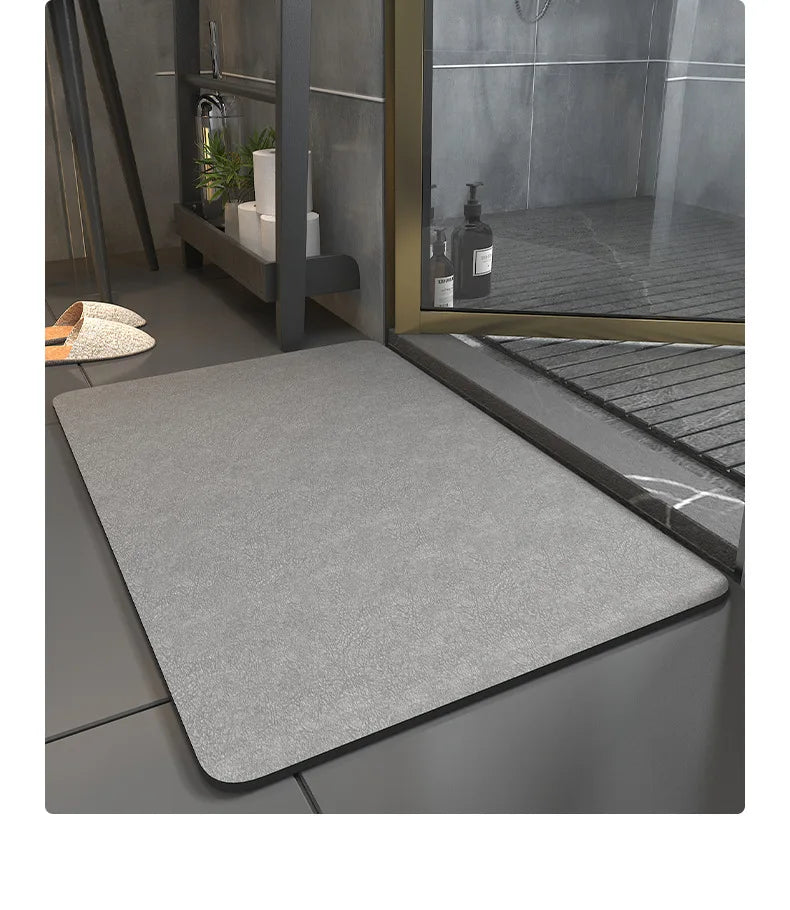 Bathroom Mats Diatomaceous Soft Mats Bathroom Quick Dry Water-absorbing Mats