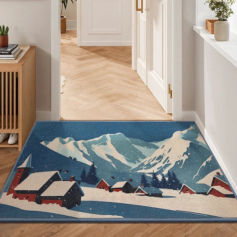 Home Entryway Mat: Stain-Resistant, Easy-to-Clean, Sand-Scrubbing, Dust-Removing & Non-Slip Floor Mat