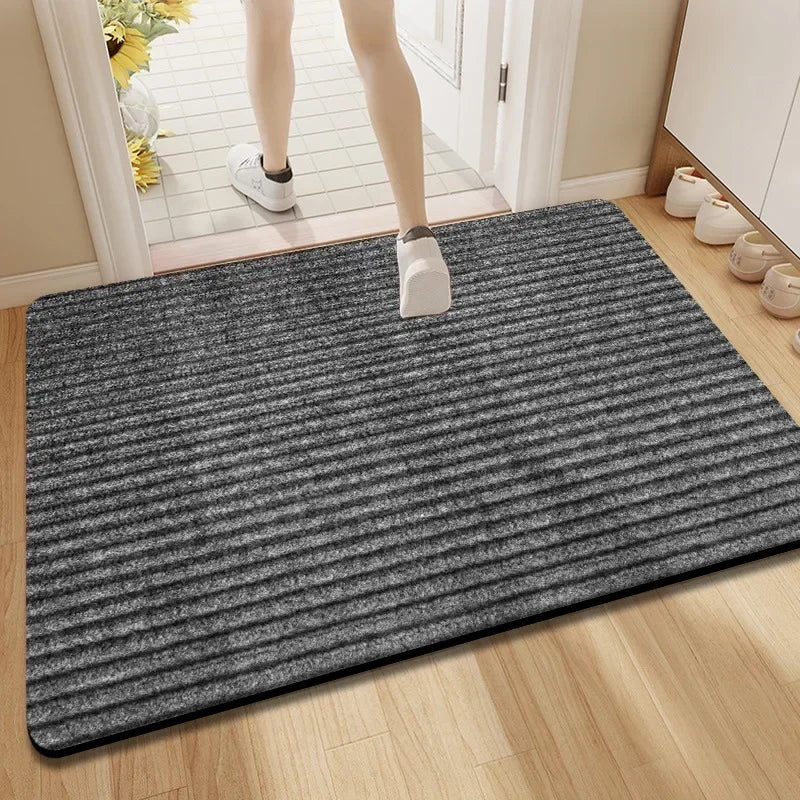 Large Extra Long Thin Door Mat Waterproof Floor Mat with Non Slip Backing