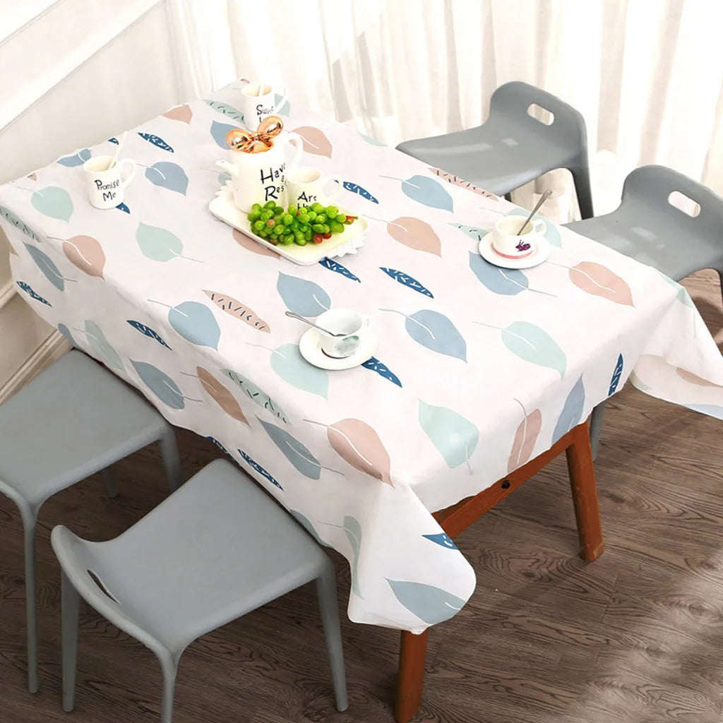 Non-Ironing Waterproof And Oil-Proof Non-Washing Tablecloth Tablecloth