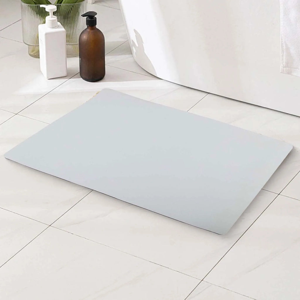 Water Absorbtion Anti Slip Bathroom Rugs Bath Diatomite Stone Floor Mat Non Slip Quick Dry Pad 60x40CM Toilet Mat