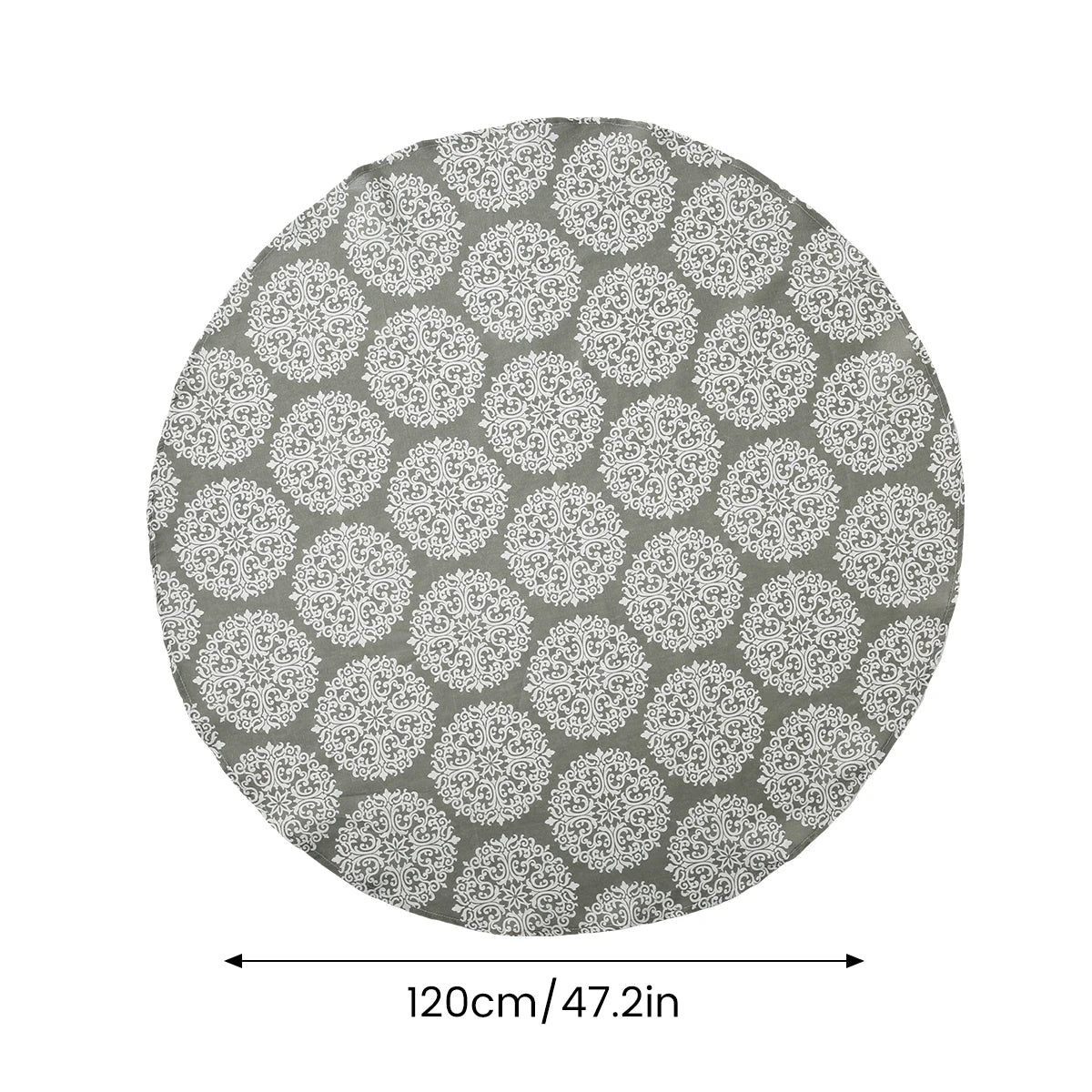 Round Tablecloth Washable Table Cloth Decorative Table Cover for Wedding