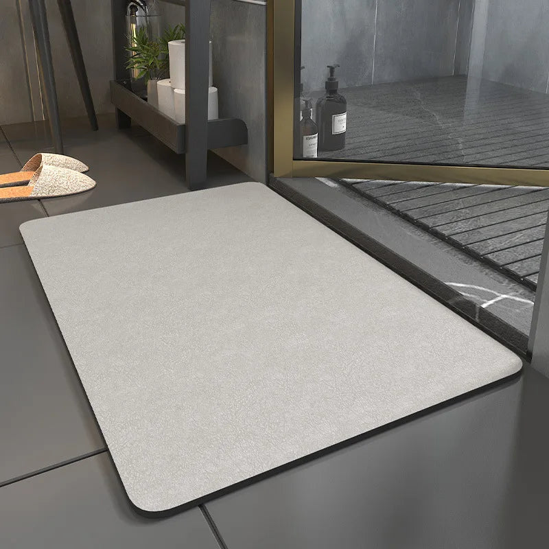 Bathroom Mats Diatomaceous Soft Mats Bathroom Quick Dry Water-absorbing Mats