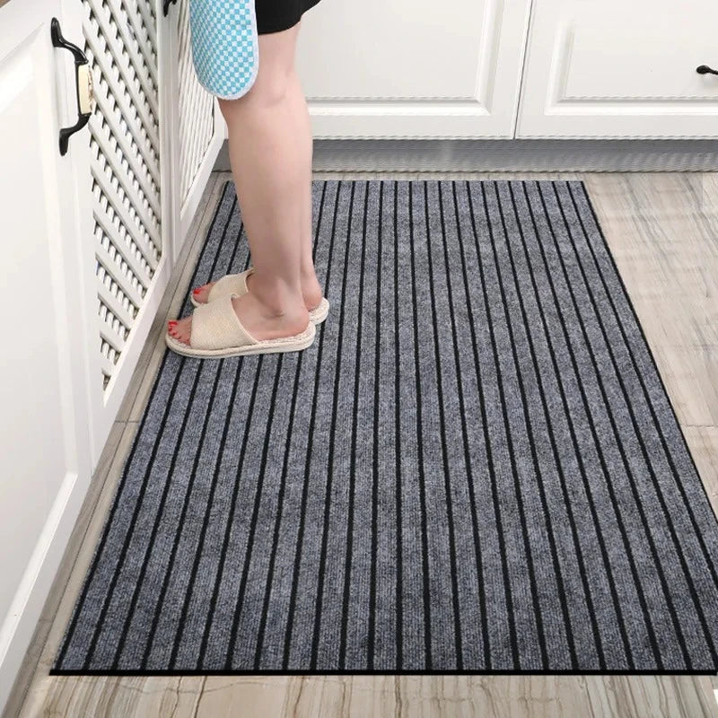 Large Extra Long Thin Door Mat Waterproof Floor Mat with Non Slip Backing