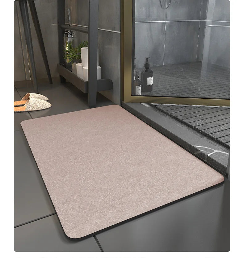 Bathroom Mats Diatomaceous Soft Mats Bathroom Quick Dry Water-absorbing Mats