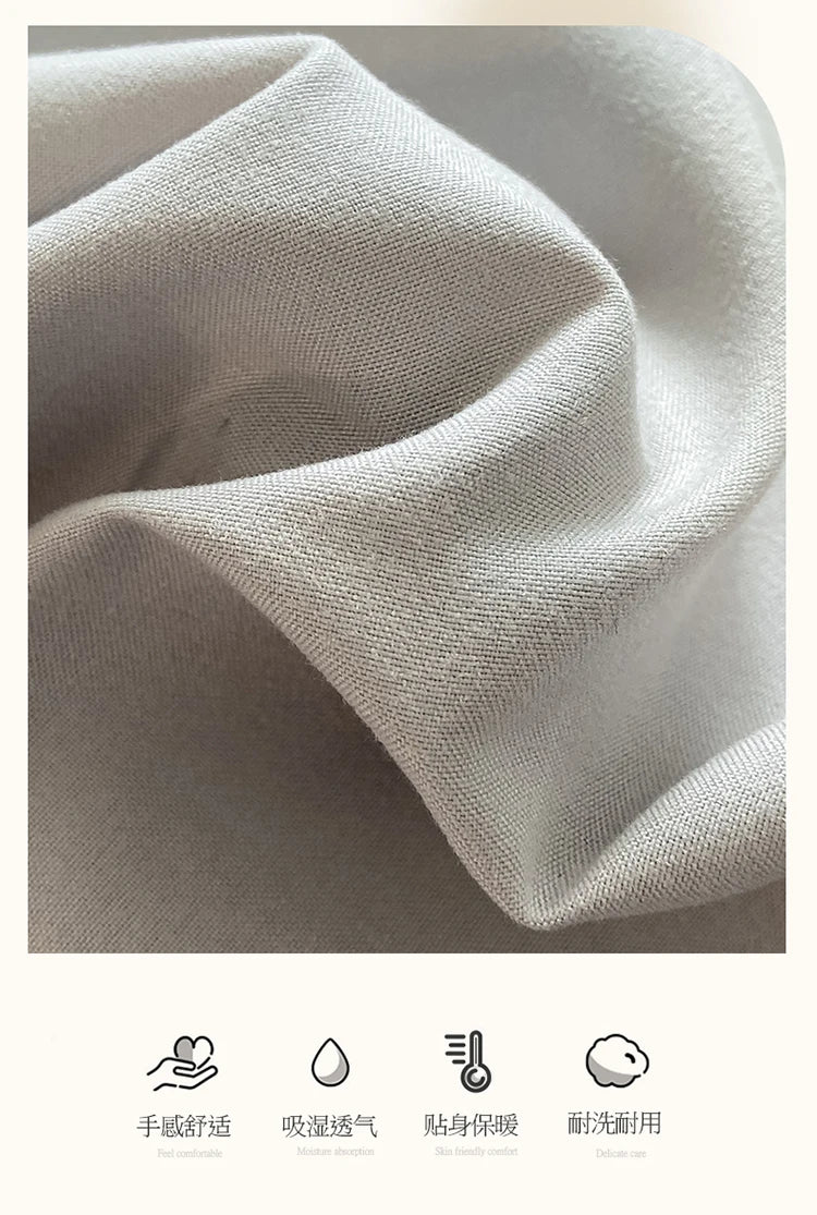 1 Set Cotton Bedding Set with Duvet Cover Bed Sheet Pillowcase Luxury